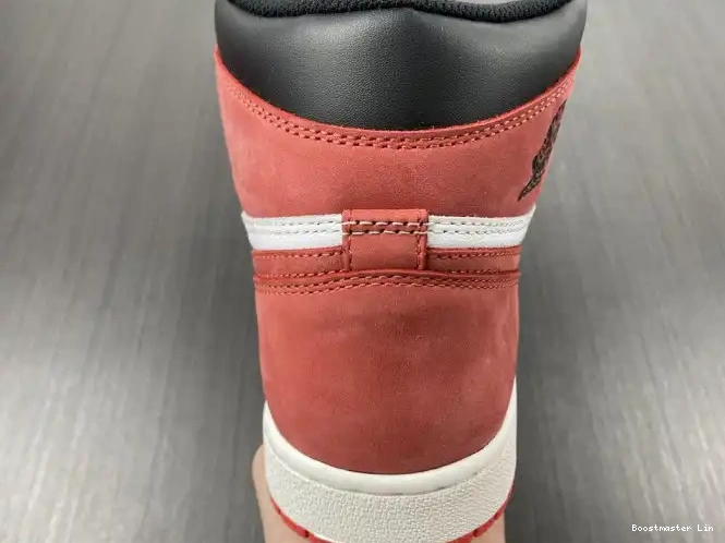 Bmlin 'Track Red' Jordan Retro Air 555088-112 1 OG High 0528